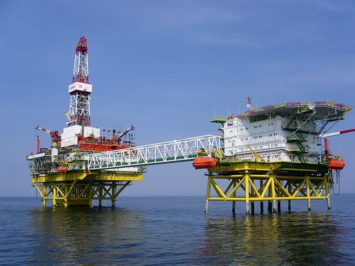 МЛСП Д-6 В Балтийском море