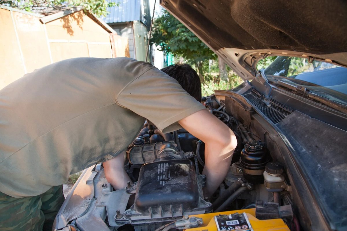 Замена масла в Ниве