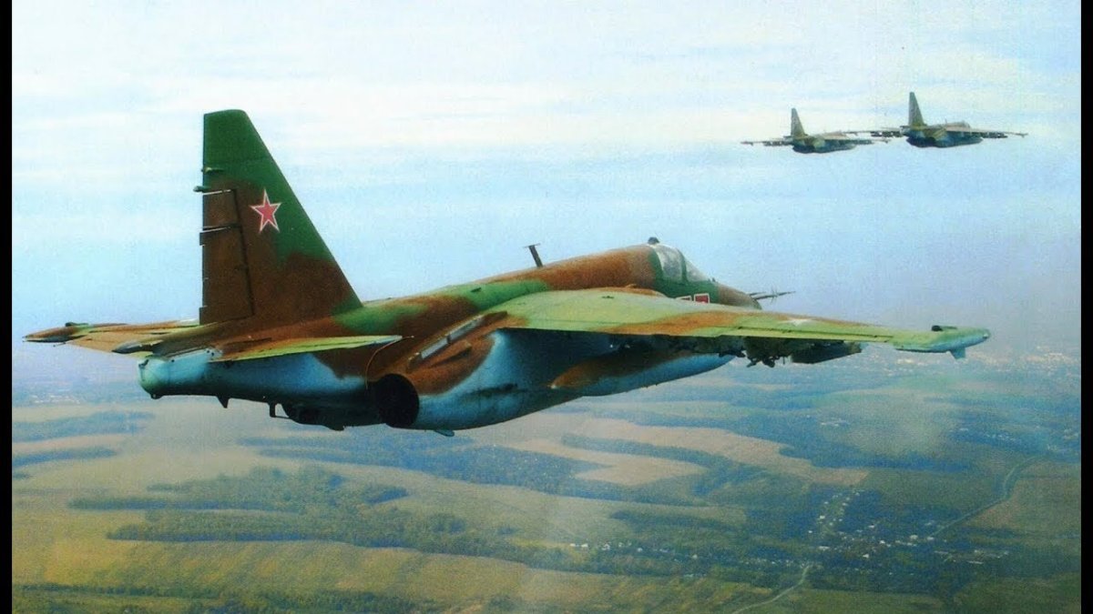 Су-25 Грач в Афганистане