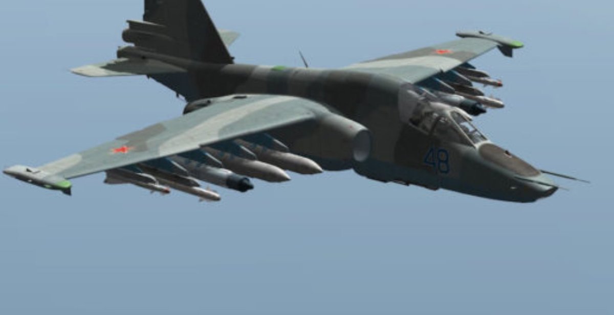 Истребитель Грач Су 25