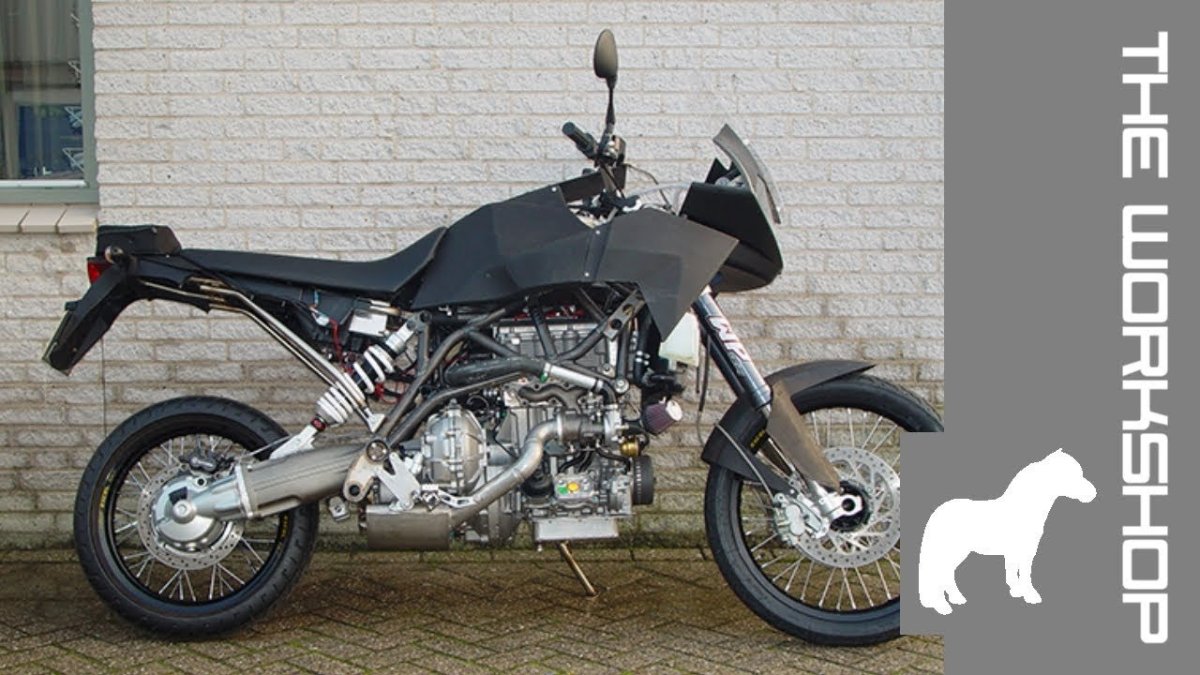 Дизельный мотоцикл Eva track 800