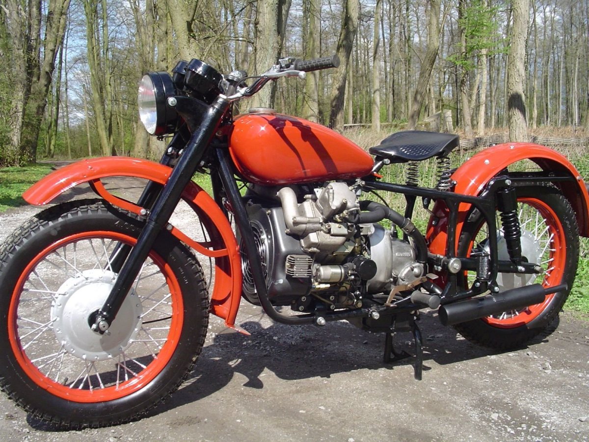 Дизельный мотоцикл МТ