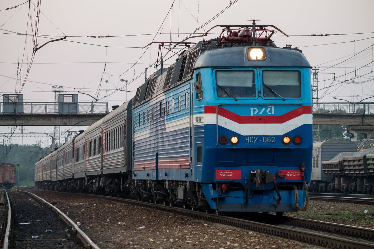 Станция Ярославль чс7