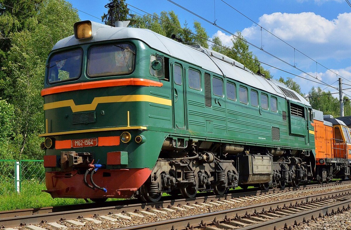 Тепловоз м62 1564