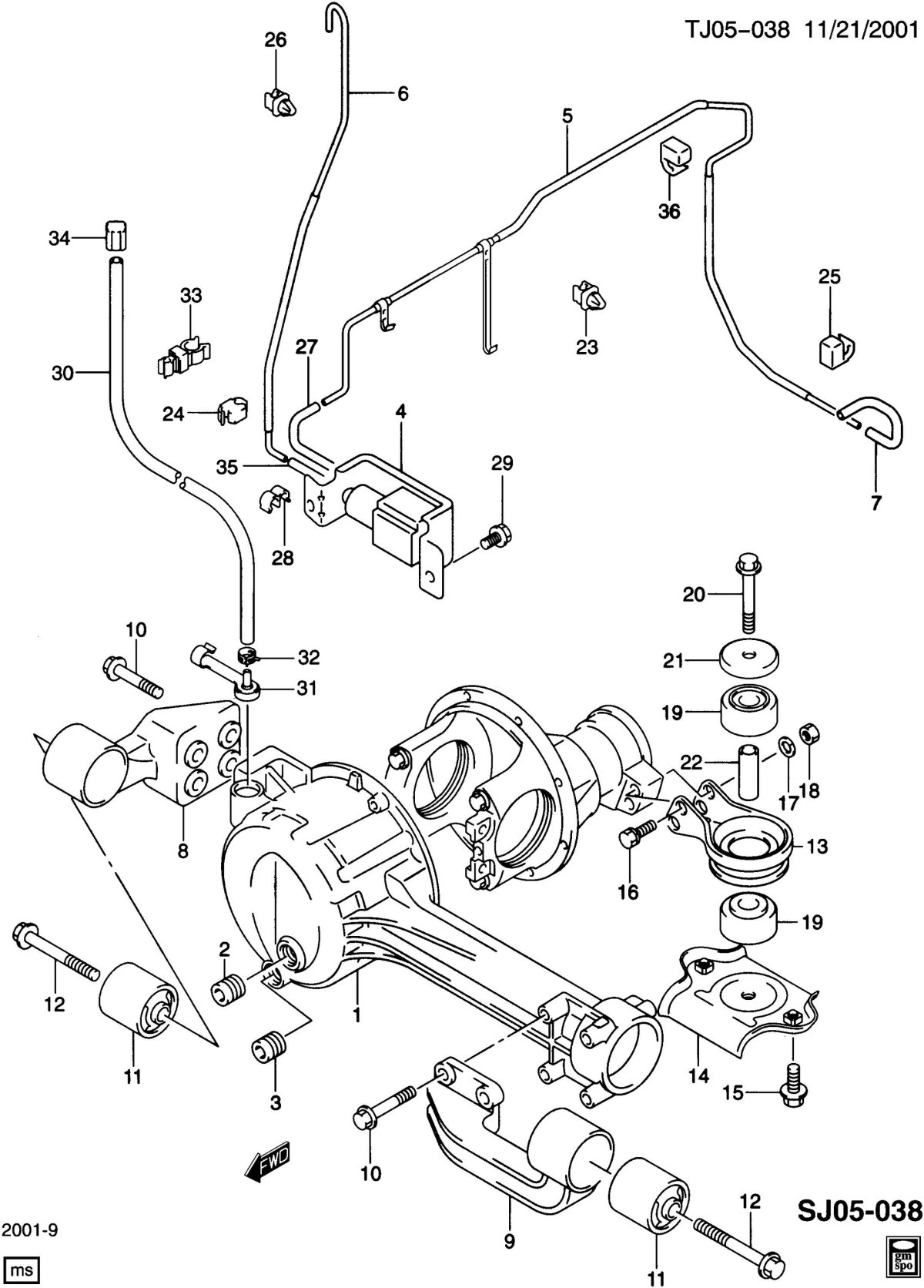 Насос включения переднего моста Suzuki Grand Vitara XL-7