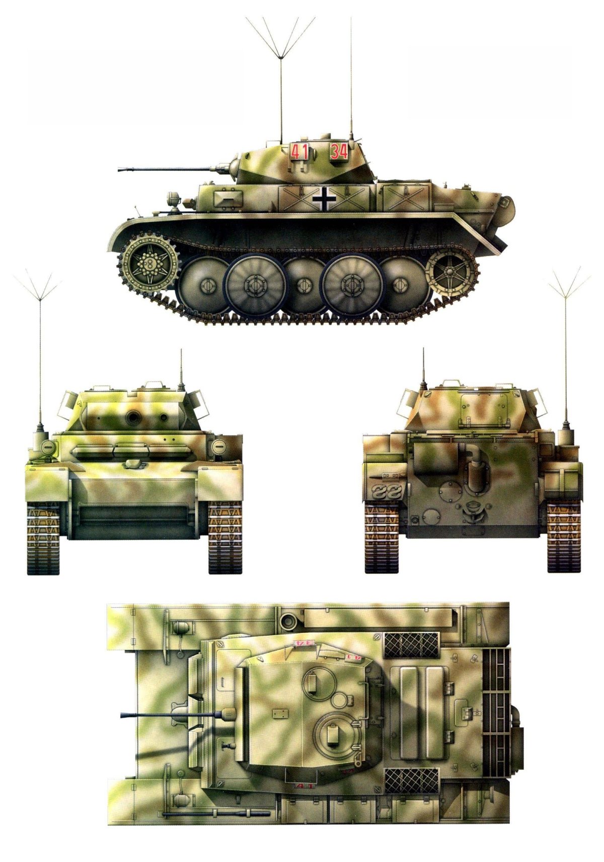Танк PZ Kpfw 2