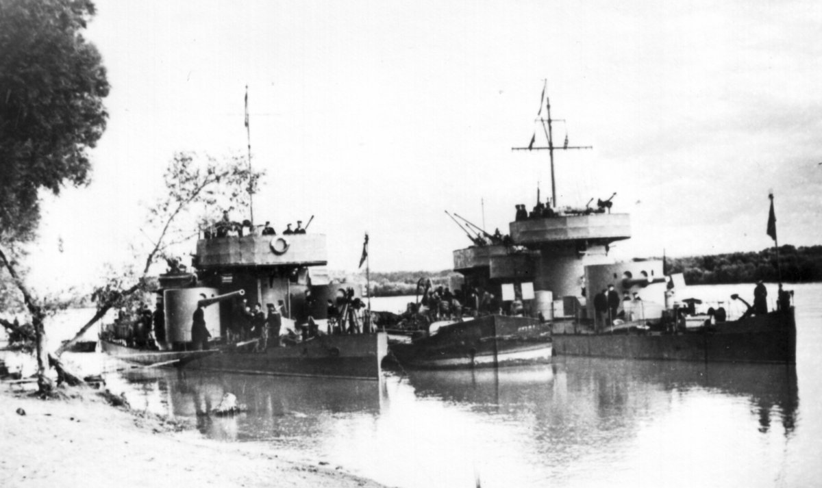 Речной монитор Дунайской флотилии