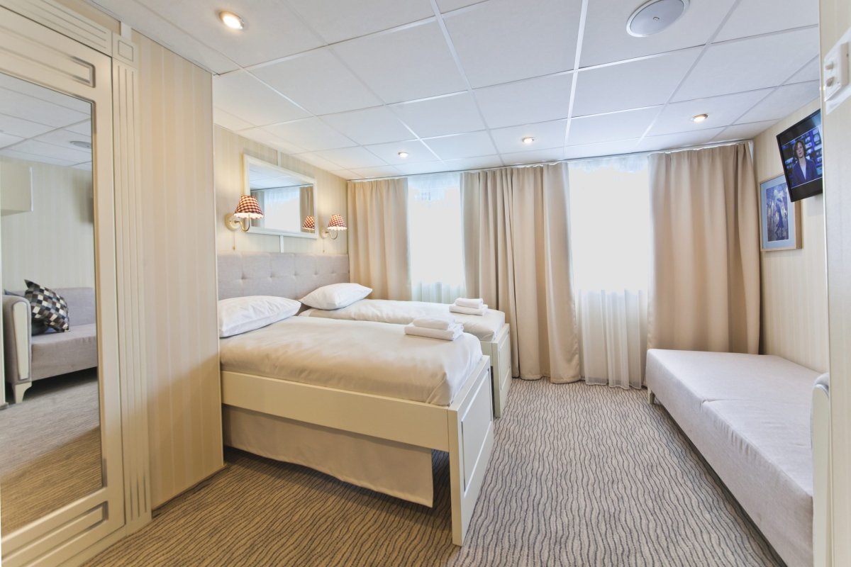 Иван Бунин теплоход каюта Люкс