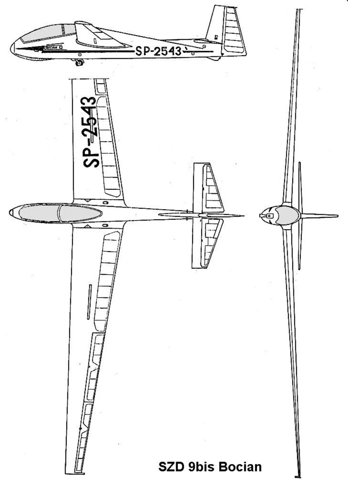 RC Glider model Plans
