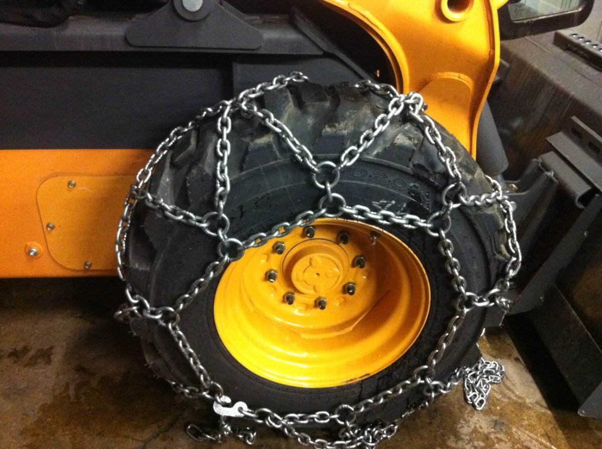 Цепи на погрузчик вилочный противоскольжения 6.50-10