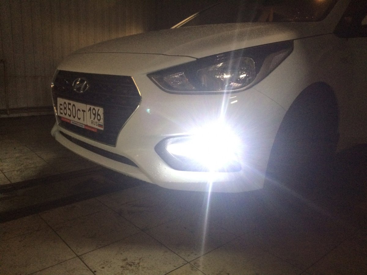 Ходовые огни Hyundai Solaris 2020