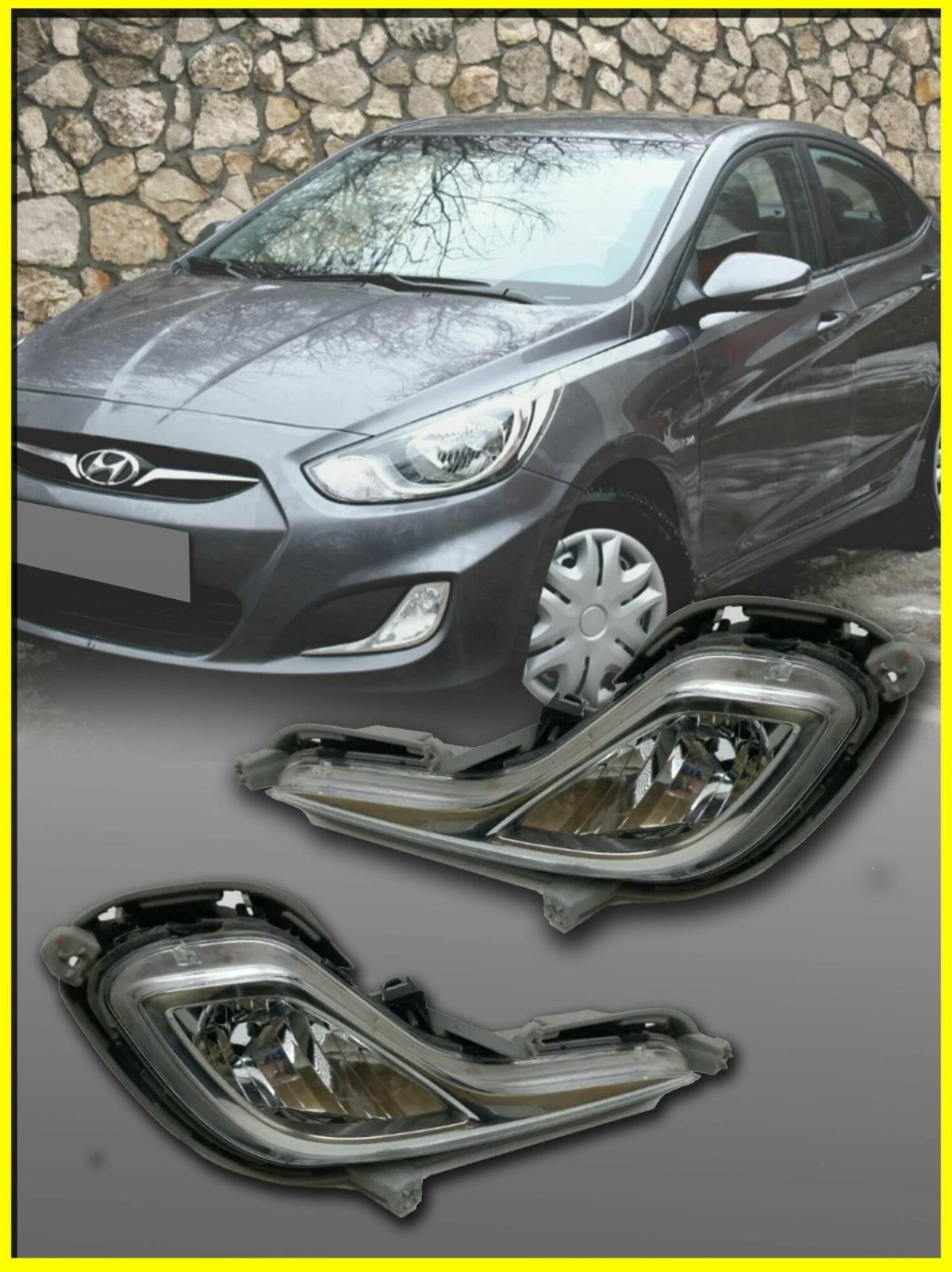 Переключатель противотуманных фар Хендай Солярис 2016