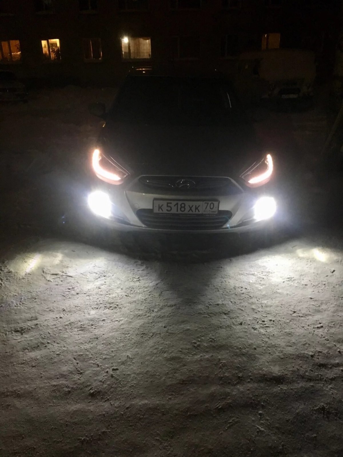 Led лампы h27 в ПТФ Солярис