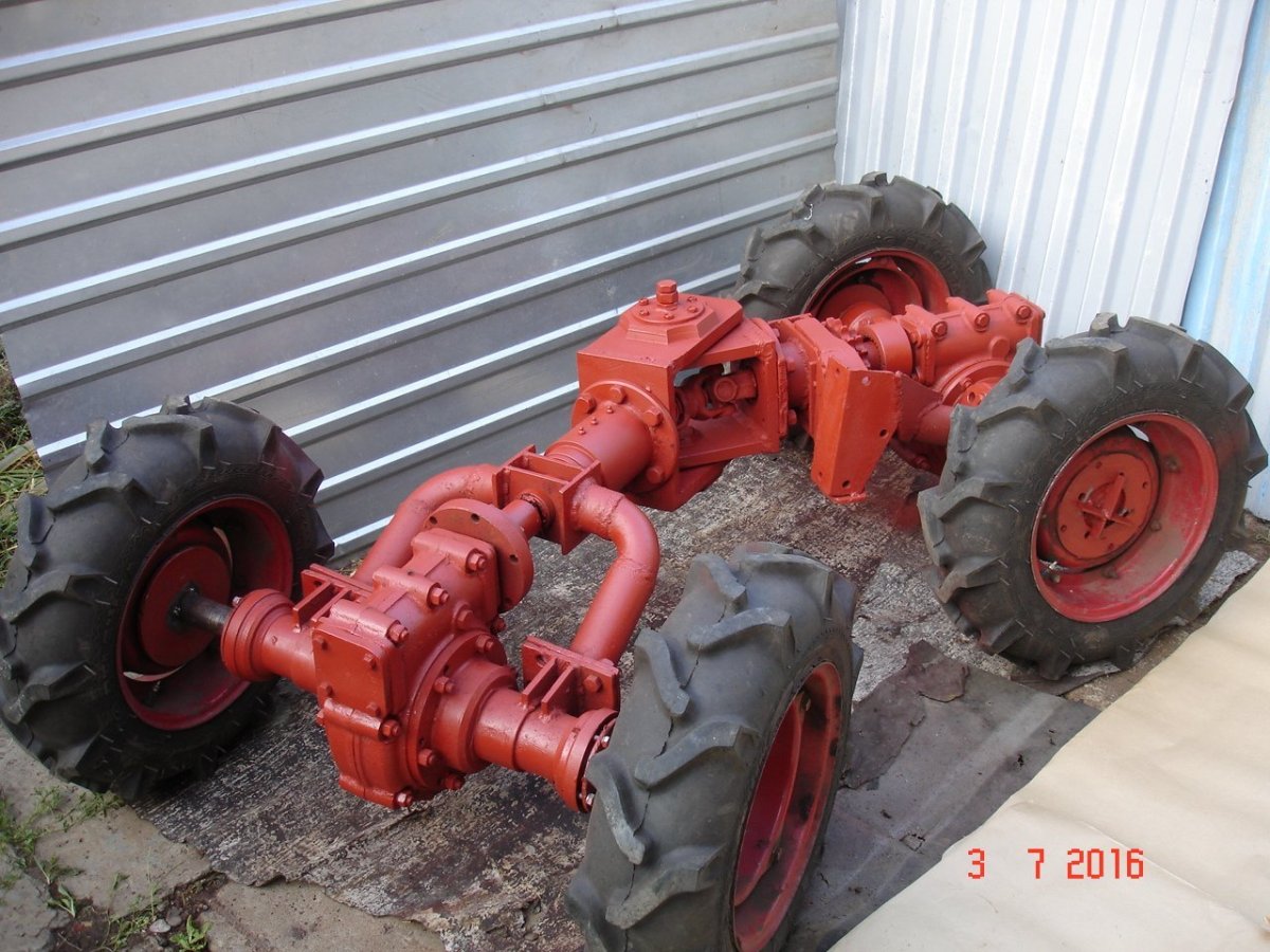 МТЗ 132 минитрактор переломка