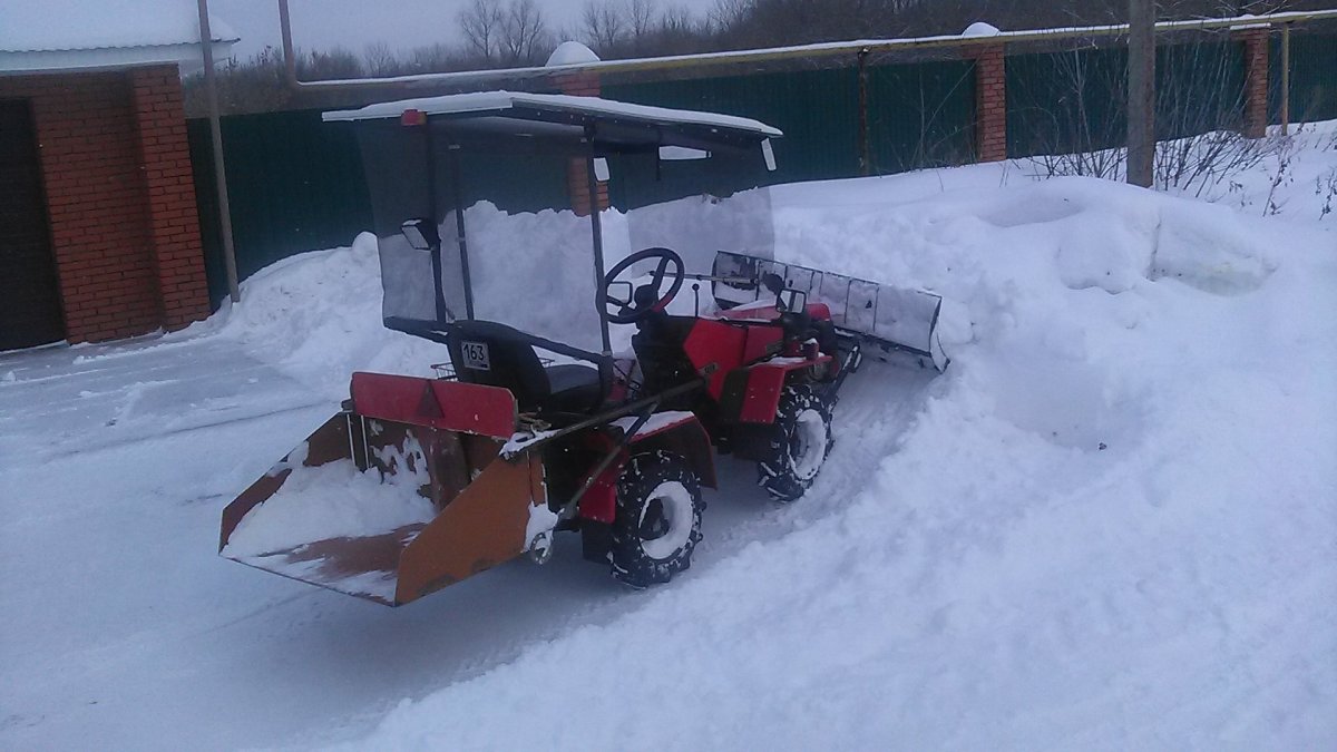 Снегоуборщик для МТЗ 132н