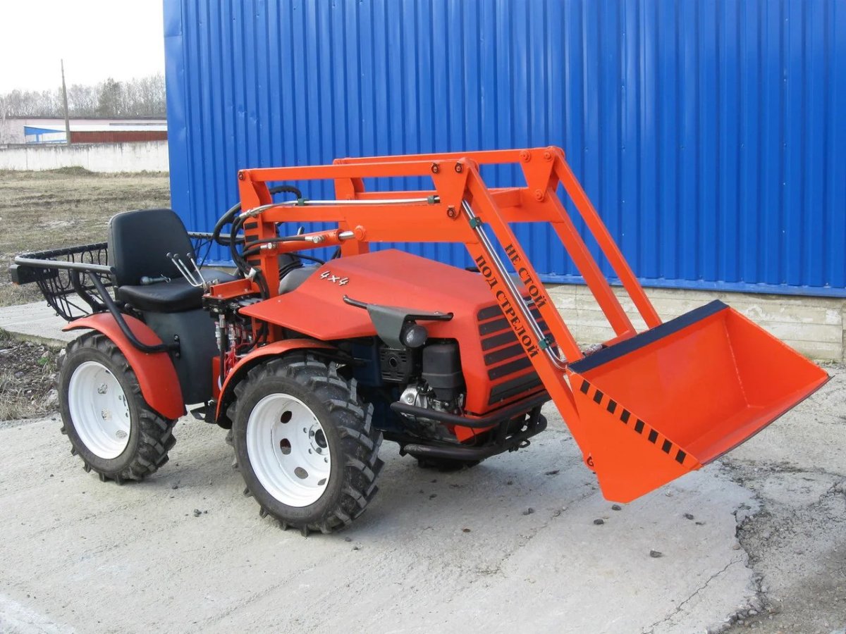 Погрузчик на МТЗ 132н