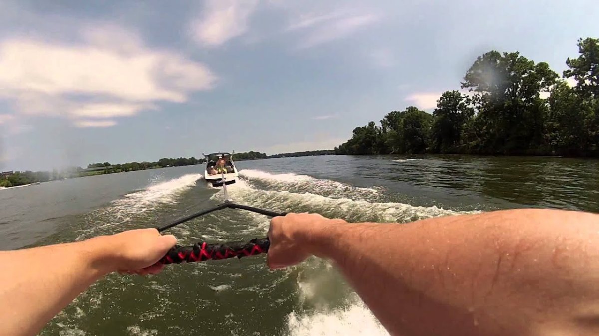 Пляж вид от первого лица