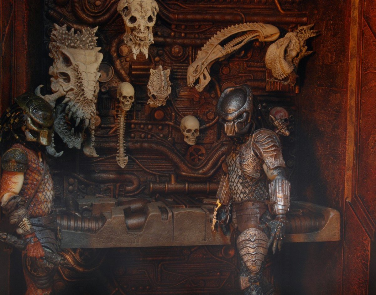 NECA Predator Diorama