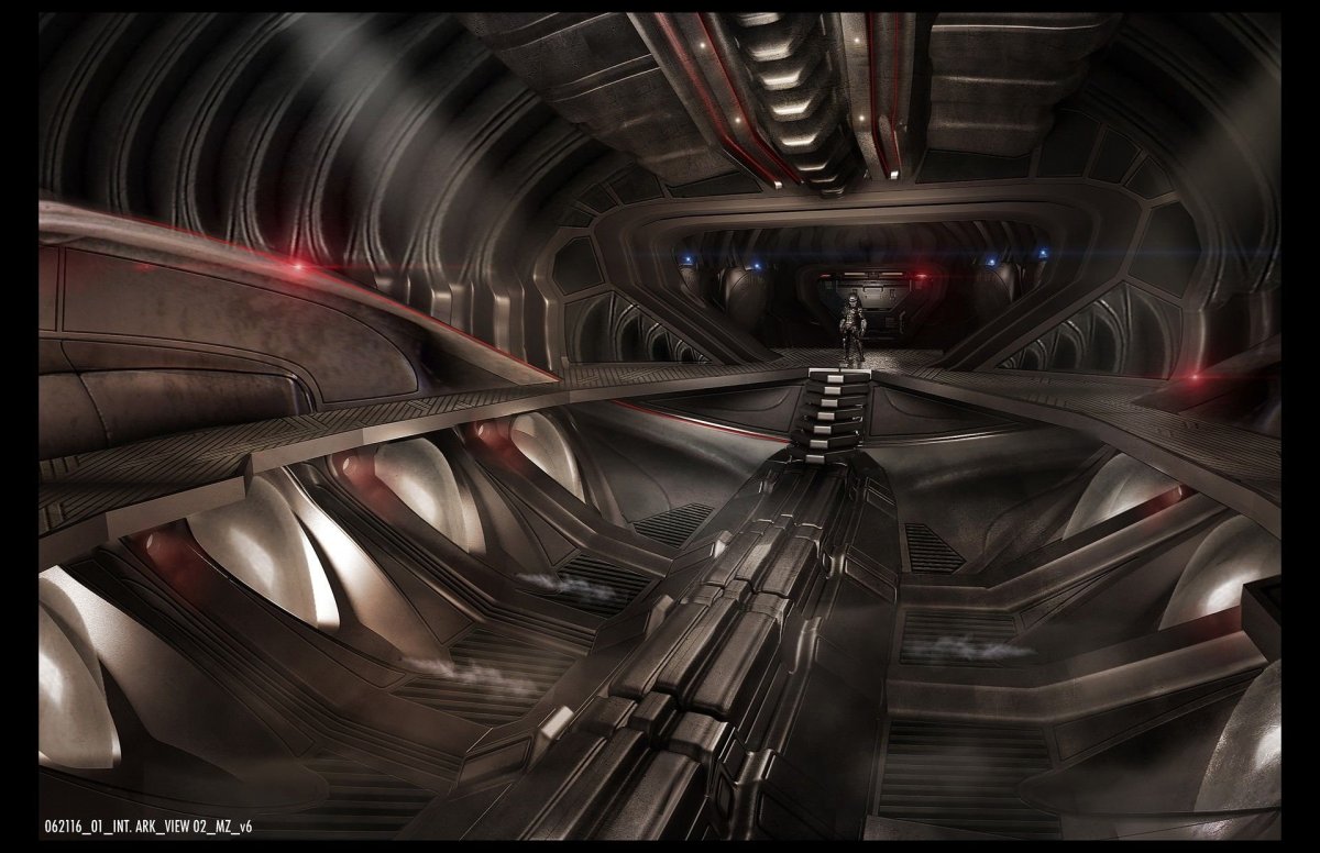 Корабль хищников изнутри