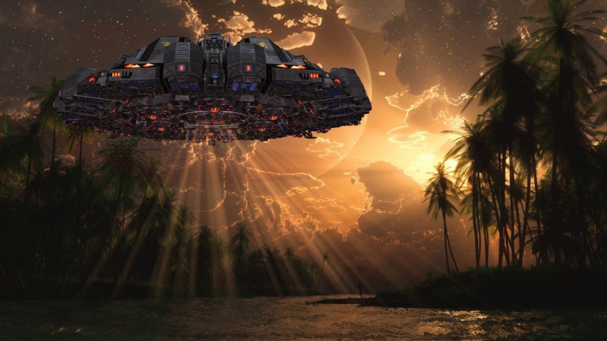 Инопланетный корабль хищника