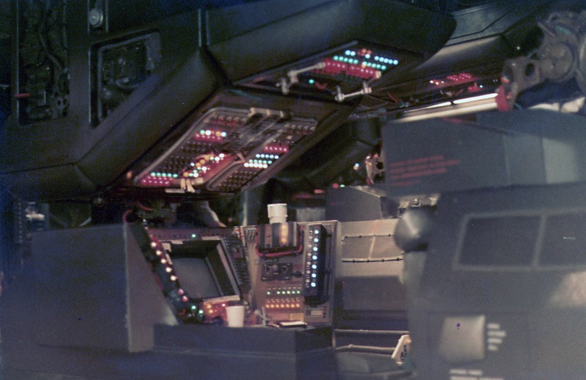Интерьер космического корабля "Ностромо", Alien, 1979)
