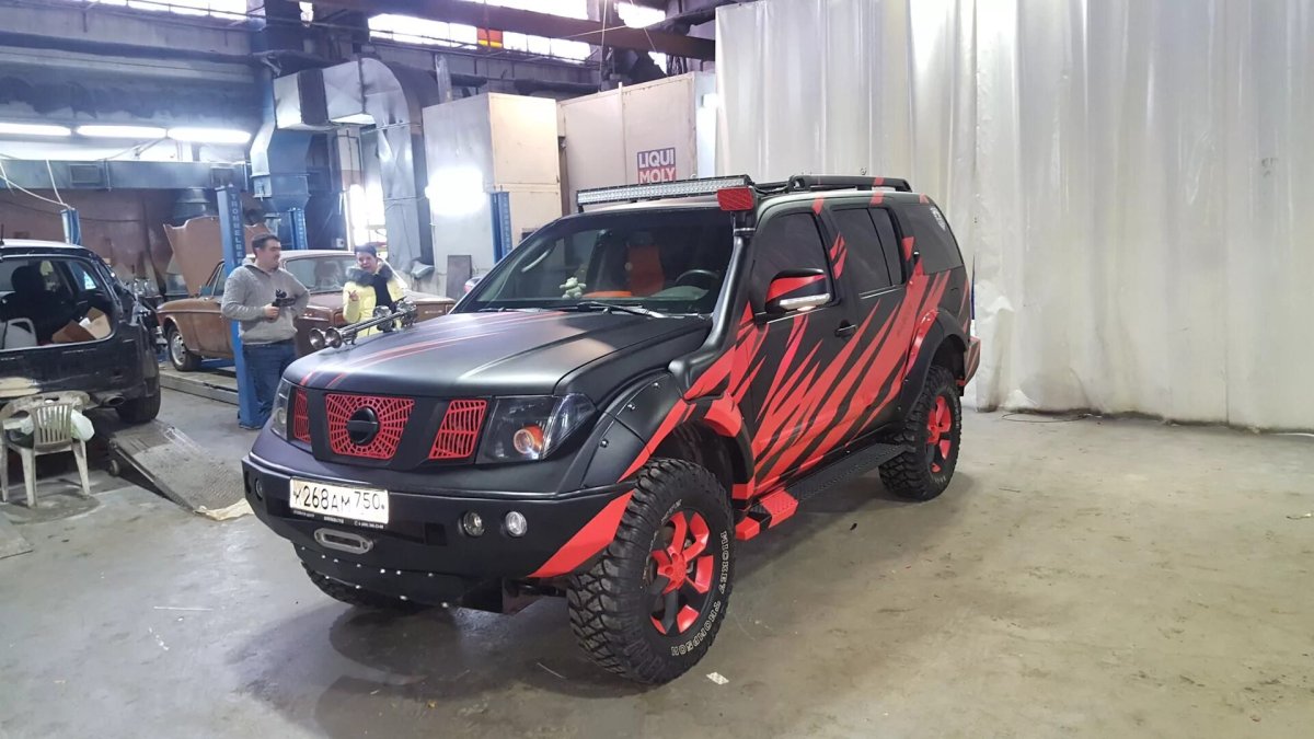 Покраска Ниссан Патфайндер р51