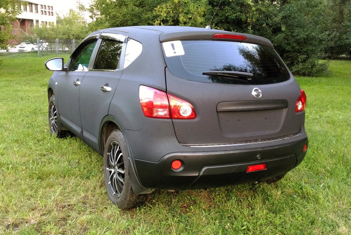 Ниссан Кашкай j10 покраска раптором