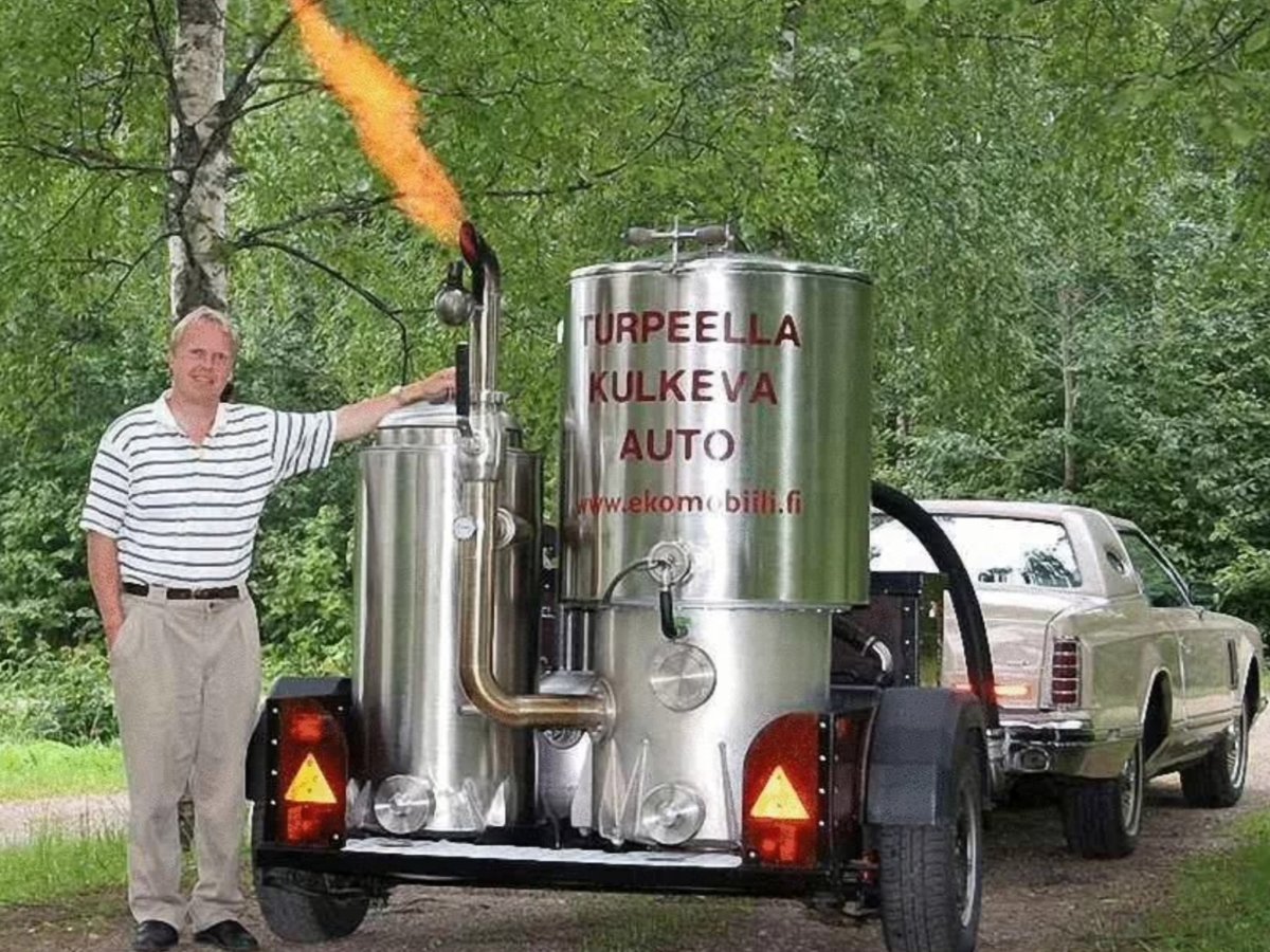 ГАЗ-51 газогенератор на дровах