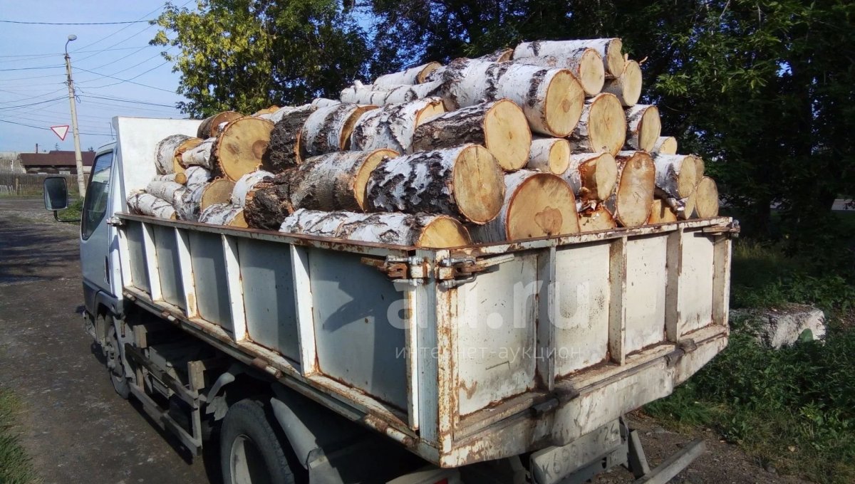 Дрова березовые колотые ЗИЛ 10 кубов швырок