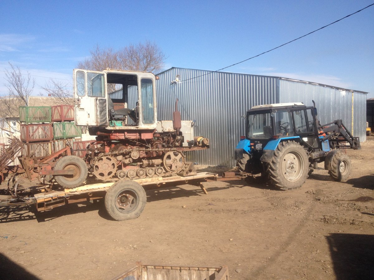 Трактор т 70 с куном