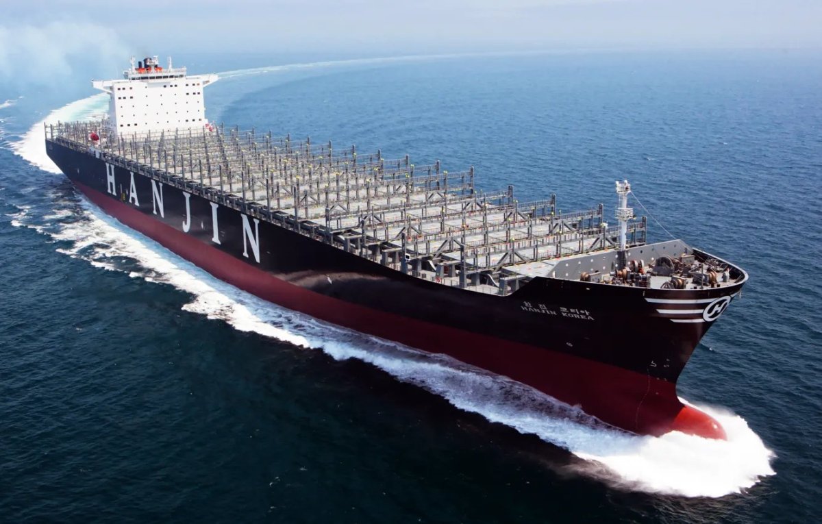 Hanjin контейнеровоз