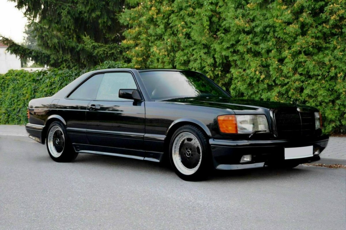 Секач Мерседес 126 купе АМГ