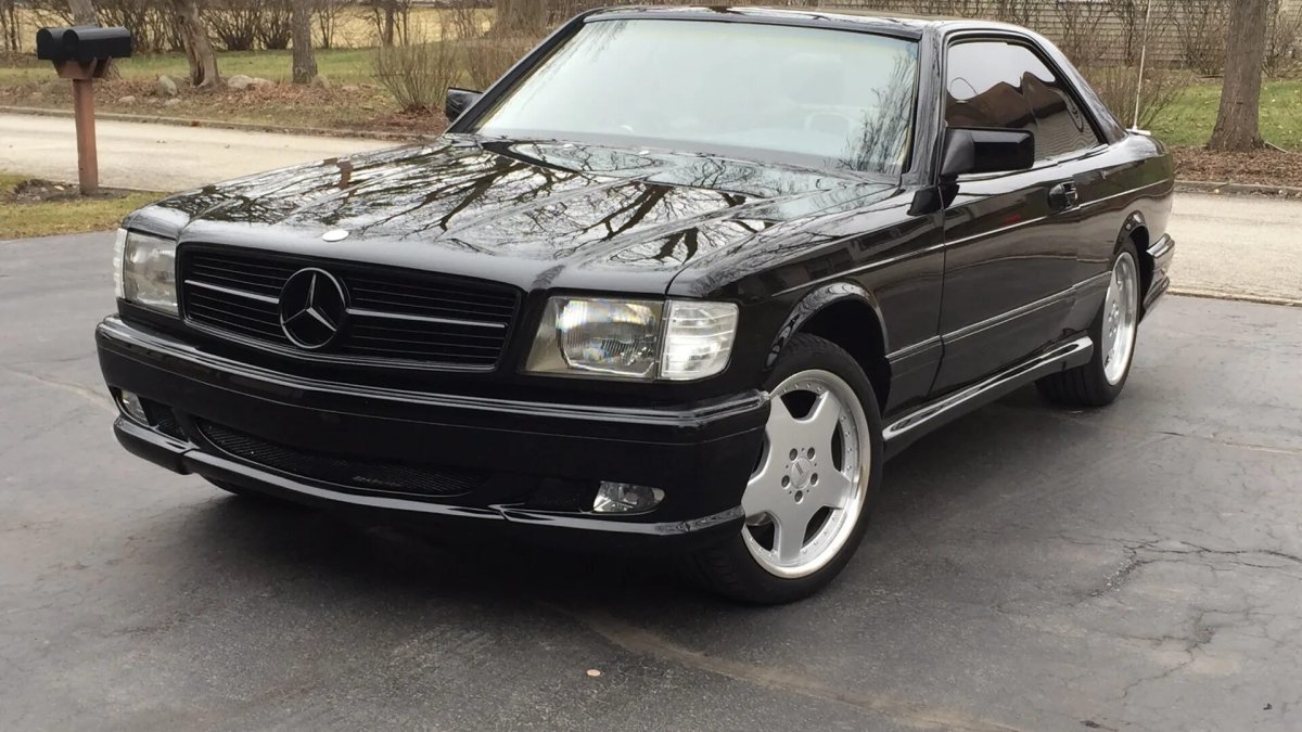 Секач Мерседес 126 купе