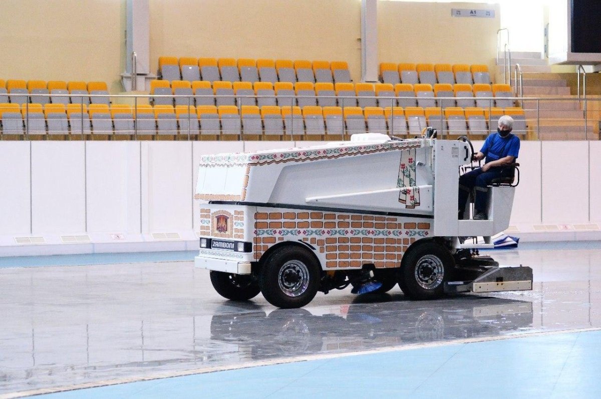 Заливка льда