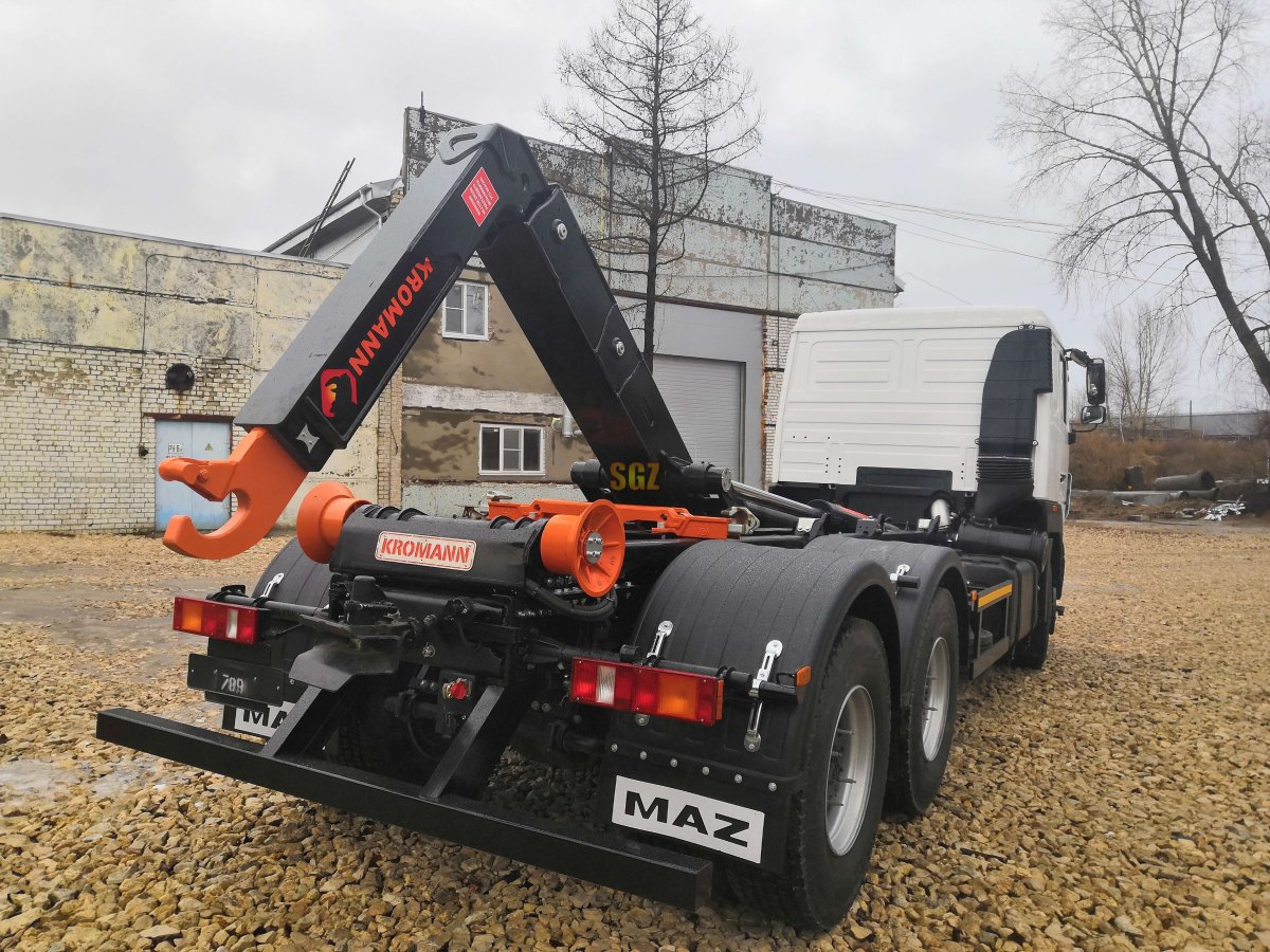 Мультилифт Shacman 430 л.с + Kromann l22s