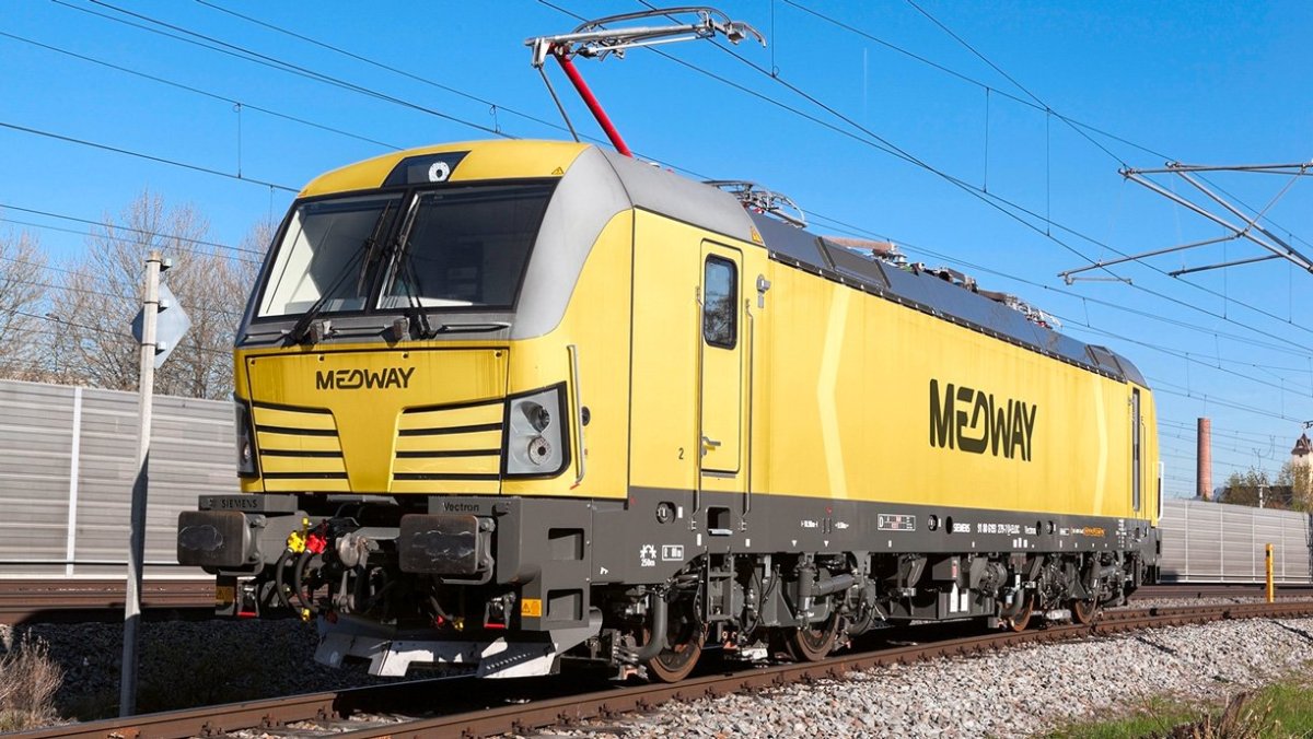 Электровоз Сименс Вектрон