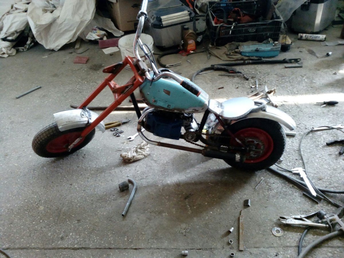 Самодельный мотоцикл
