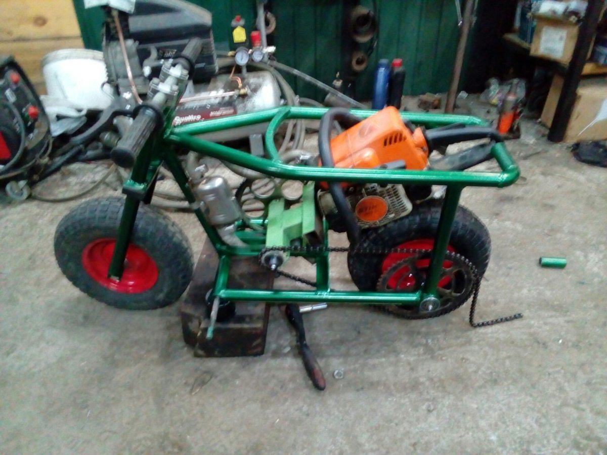 Самоделки из пилы штиль 180