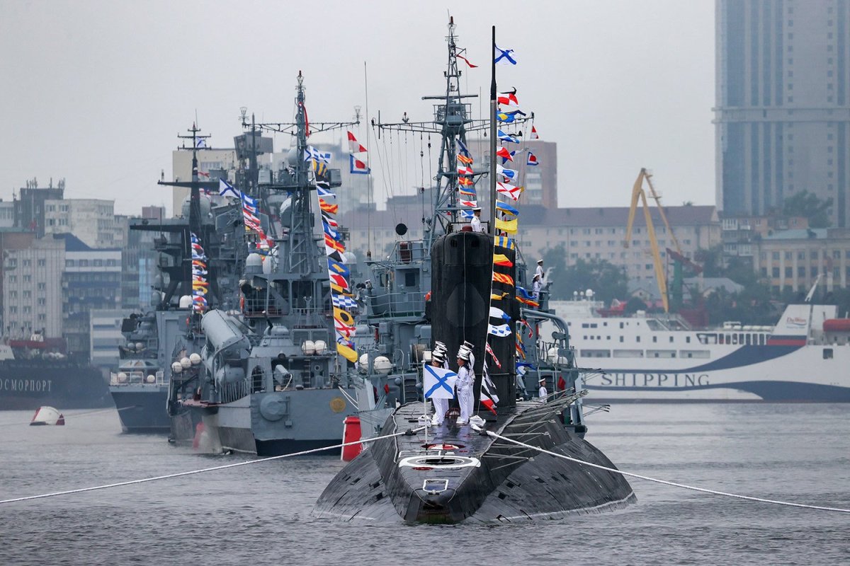 Фрегат Тихоокеанского флота «Маршал Шапошников»