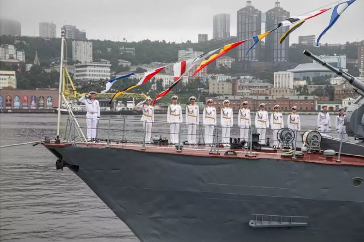 Парад ВМФ Владивосток