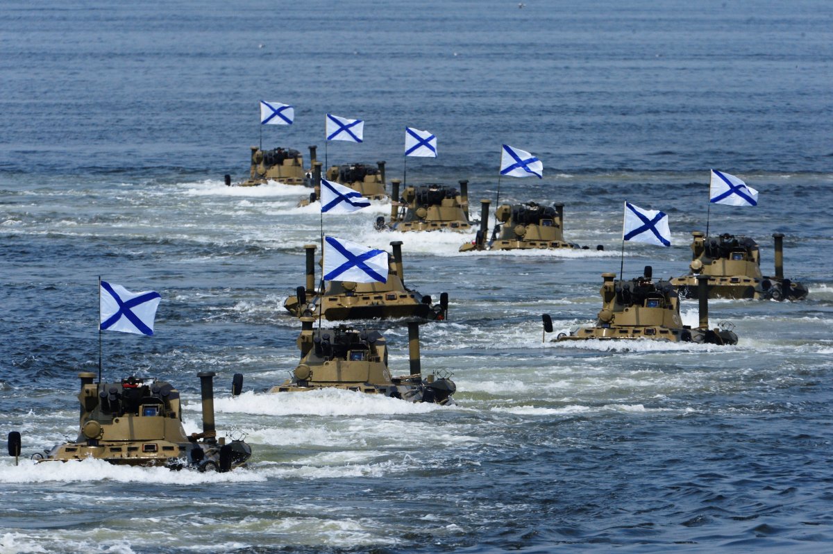 Владивосток ВМФ ТОФ морская пехота