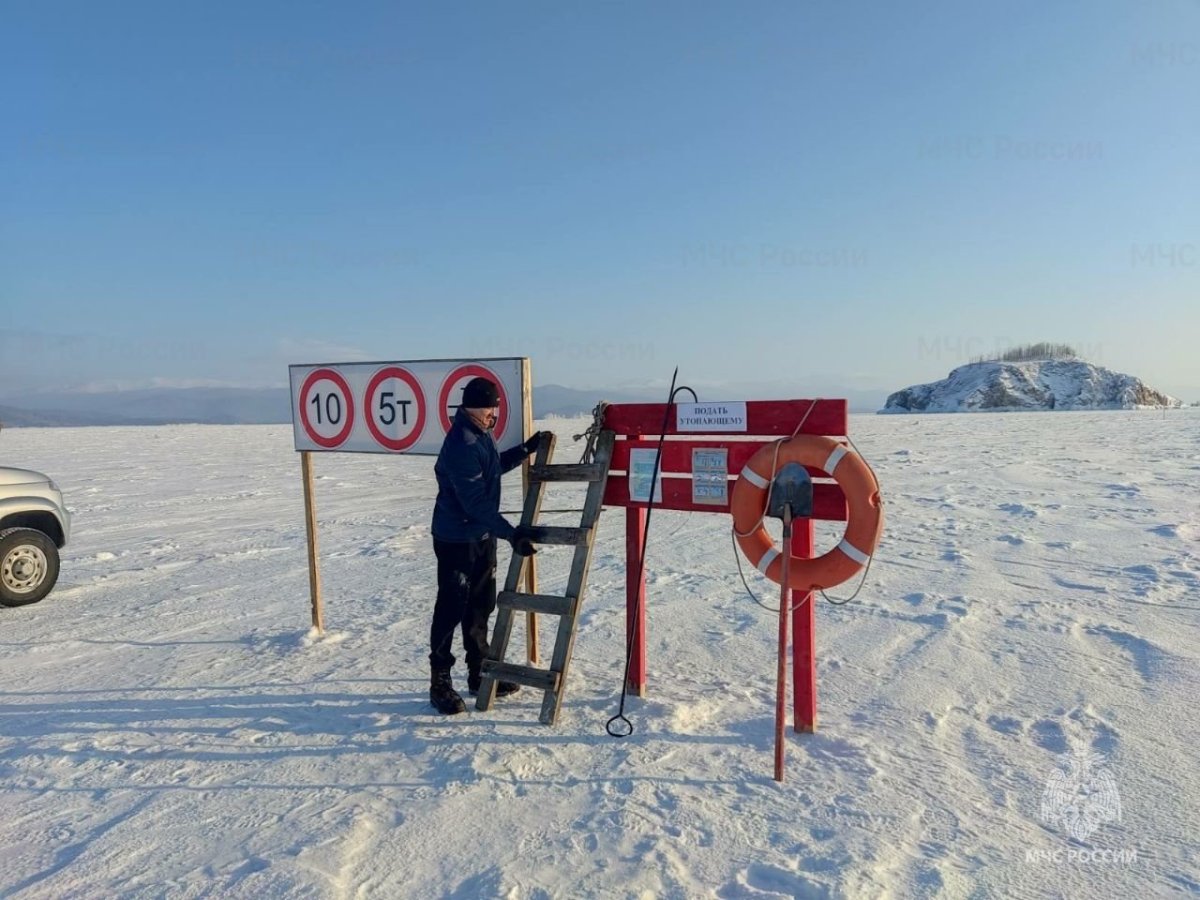 Бурятия зимой