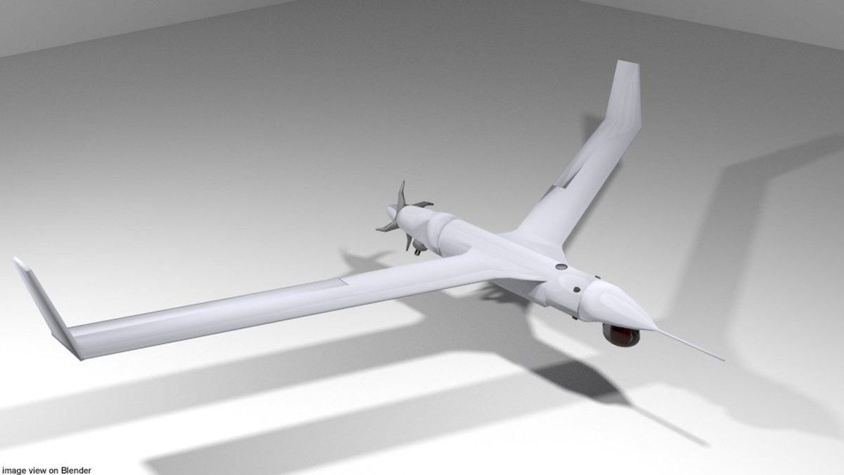БПЛА Орион 3d model