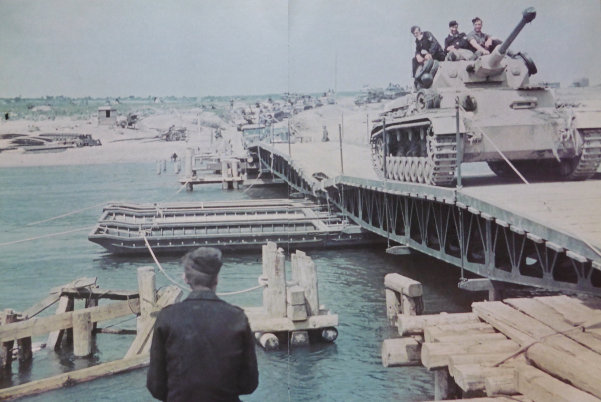 Переправа через Дон Понтонная 1942