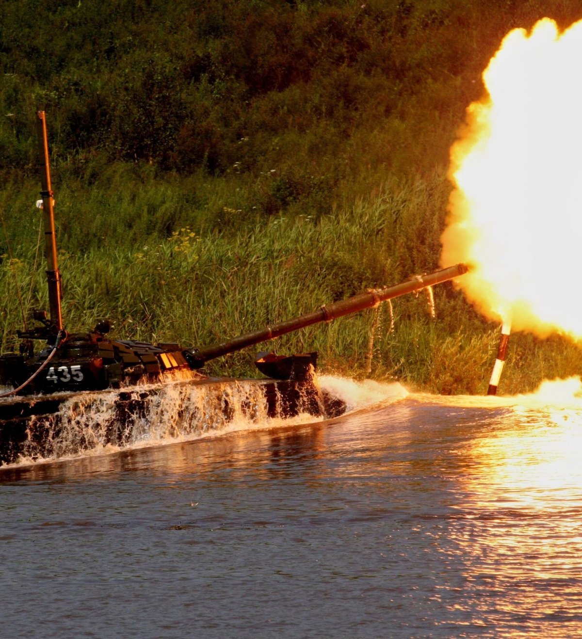 Т-72 со шноркелем