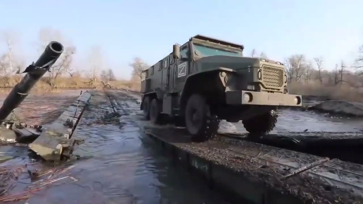 Переправа Северский Донец разгром