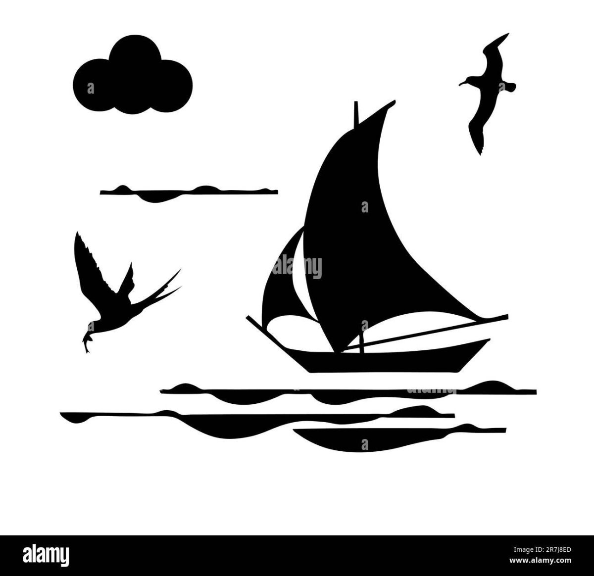 Морские силуэты