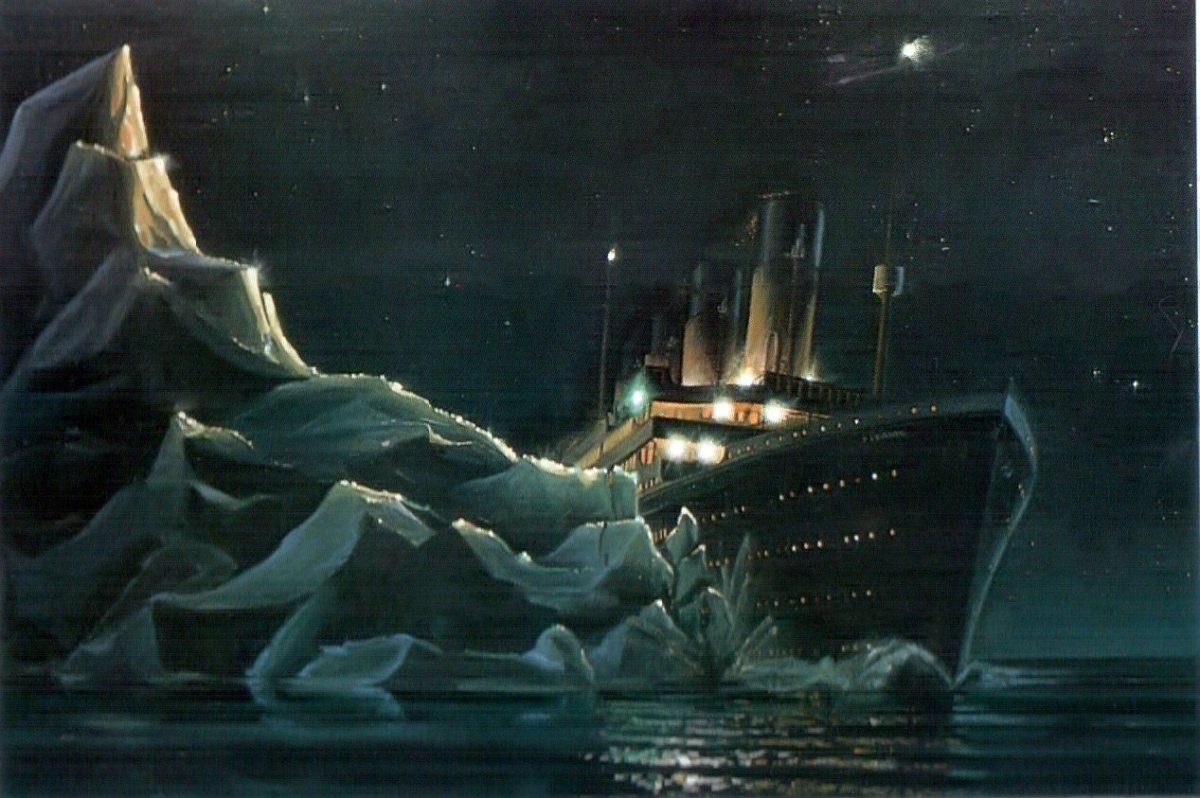Крушение Титаника Айсберг