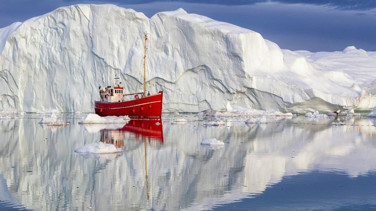 Залив диско Гренландия