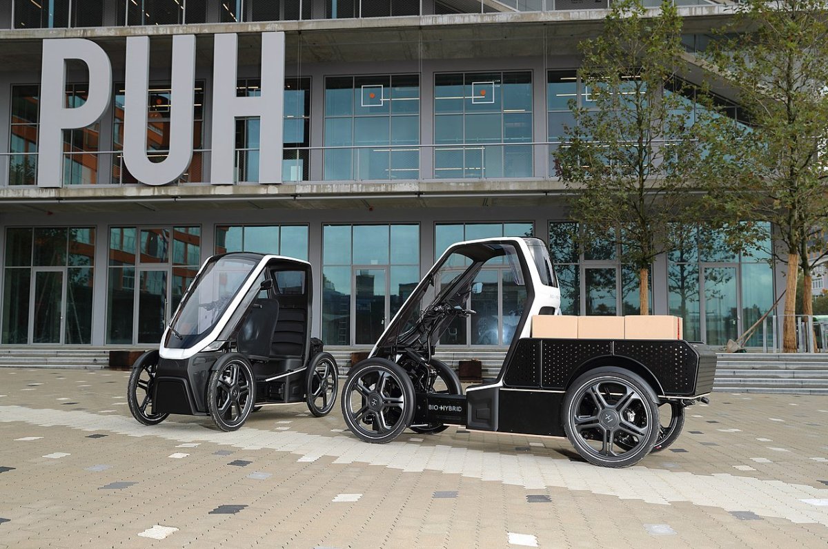 Веломобиль био гибрид